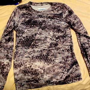 Boys Columbia Omniwick PFG fishing Shirt